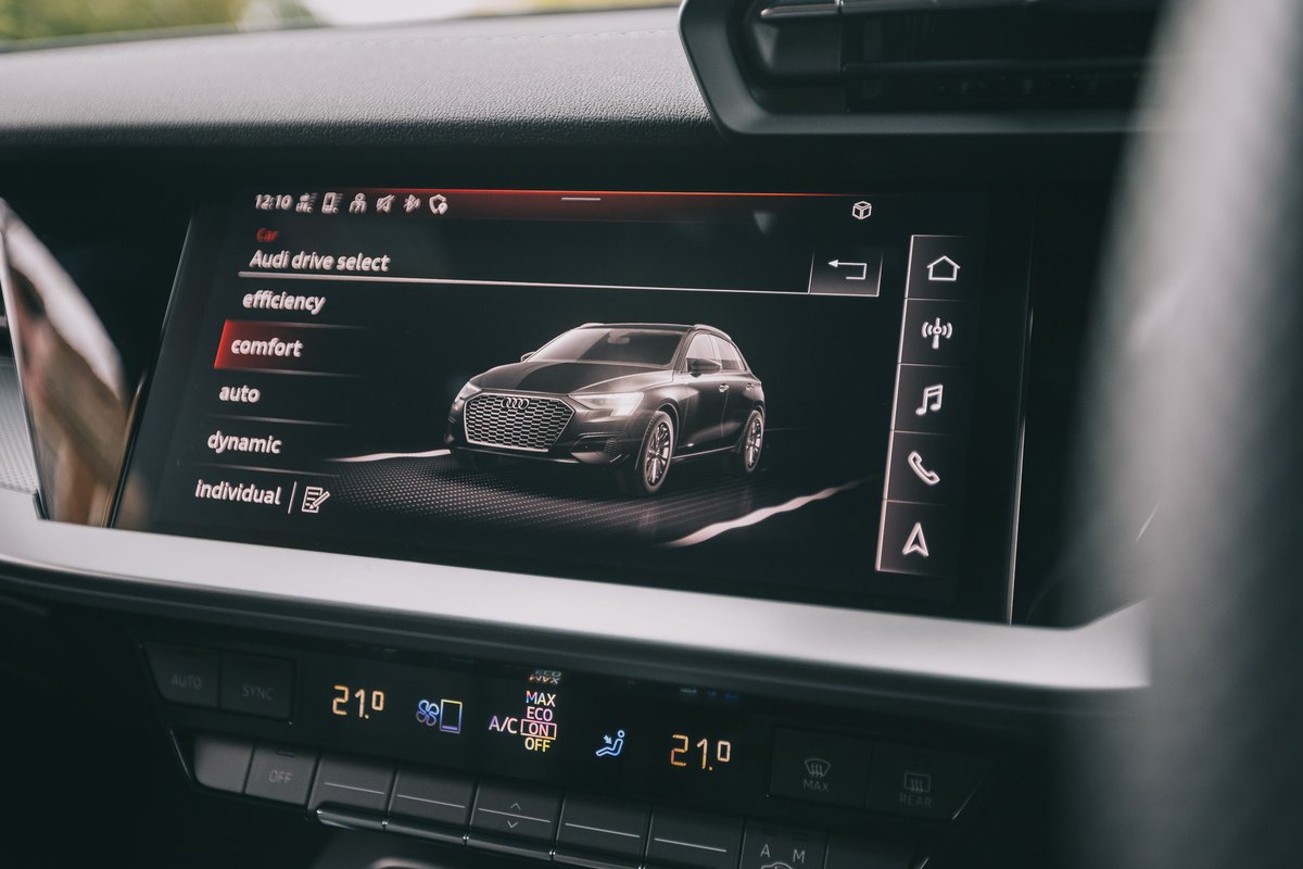 The Audi A3 Sportback. ​
​Compact enough for city driving and comfortable enough for country roads. ​

Find out more here:
audi.ie/ie/web/en/mode…
​
​#FutureIsAnAttitude #Audi #A3 #A3Sportback