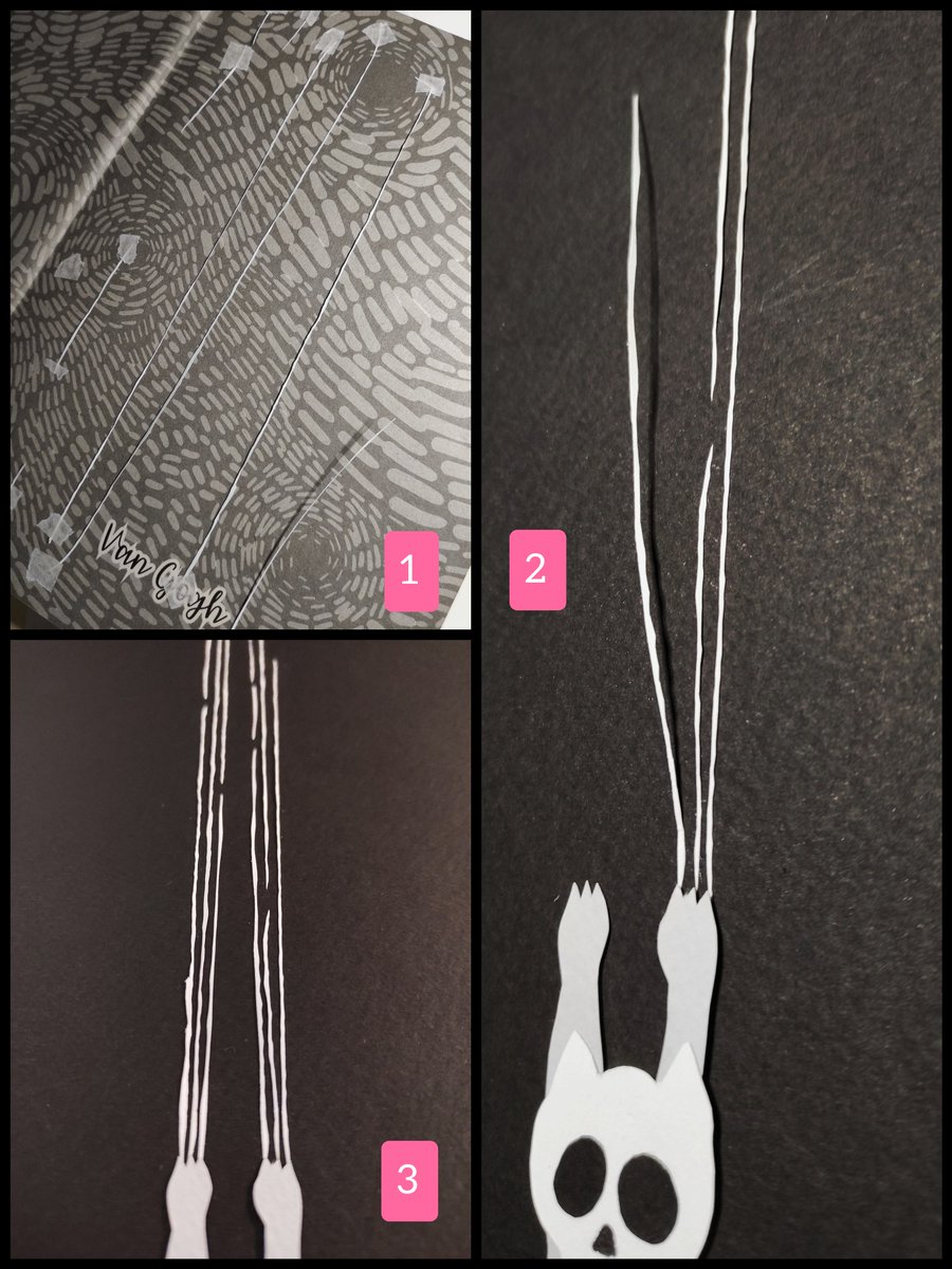 Even these thin scratches are made by paper ✂️
⬇️