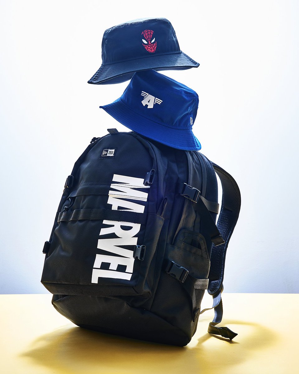 MARVEL__merch's tweet photo. MARVELデザインのバックパック＆キャップがニューエラに登場です‼️

ガーディアンズ・オブ・ギャラクシーのカセットテープ柄をはじめ、定番のコミックロゴやスパイダーマンなど、
注目のラインナップが勢揃い✨

MARVEL STORE全店舗・オンラインで販売中
Amazon
https://t.co/Sm8XjLpQxC

#MARVEL https://t.co/9xwtZ3q8AW
