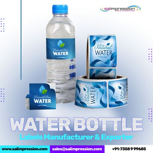 ImpressionSai's tweet image. We provide #UniqueLabels for #MineralWaterBottles of 200 ml, 500 ml, 1 litter bottle and so on.

Make a lasting impression on your customers with our labels - bit.ly/3Bh9al3.

Contact: 73589 99685 | +91 95974 22522 | E-mail: sales@saiimpression.com

#WaterBottleLabels