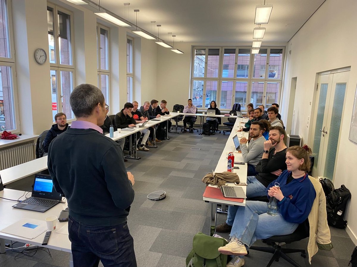 HSSC_Security's tweet photo. Superb exchange with @Bund_BMI’s Herr Martin Von Simson Tuesday evening (11.04.2023) @TheHertieSchool about German counter-terrorism works and, of course, also covering career advices, had pizza, and introduced #Tatort series to participants, who showed up with great inputs. https://t.co/5FRzQtppHK