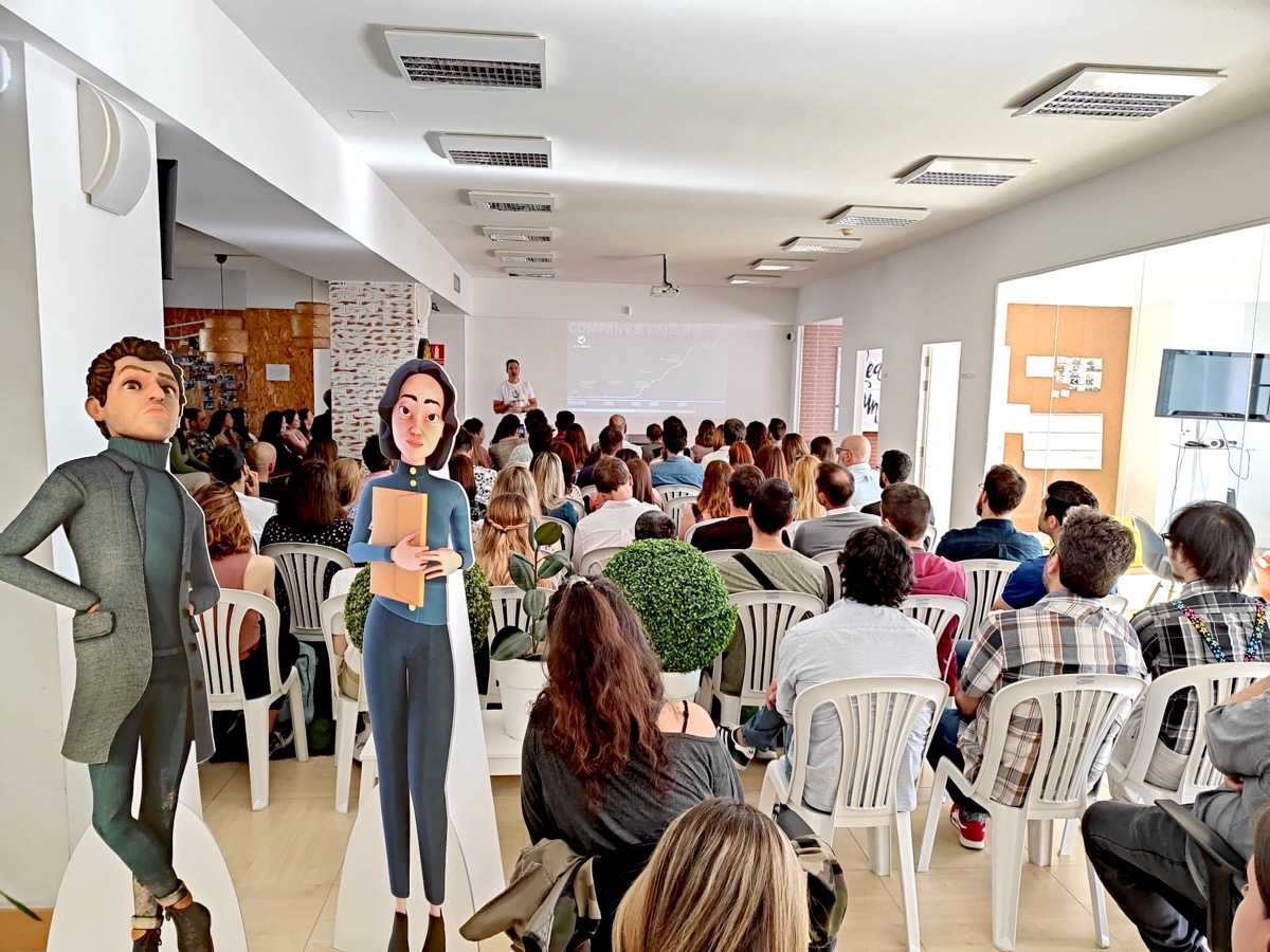 Gamelearn's tweet image. 🎉 This week, we held another #FunDay at Gamelearn, which gave us the opportunity to see most of our coworkers together in one place. As always, it was a pleasure to share some laughs in person!

#WeAreGamelearn #TeamBuilding