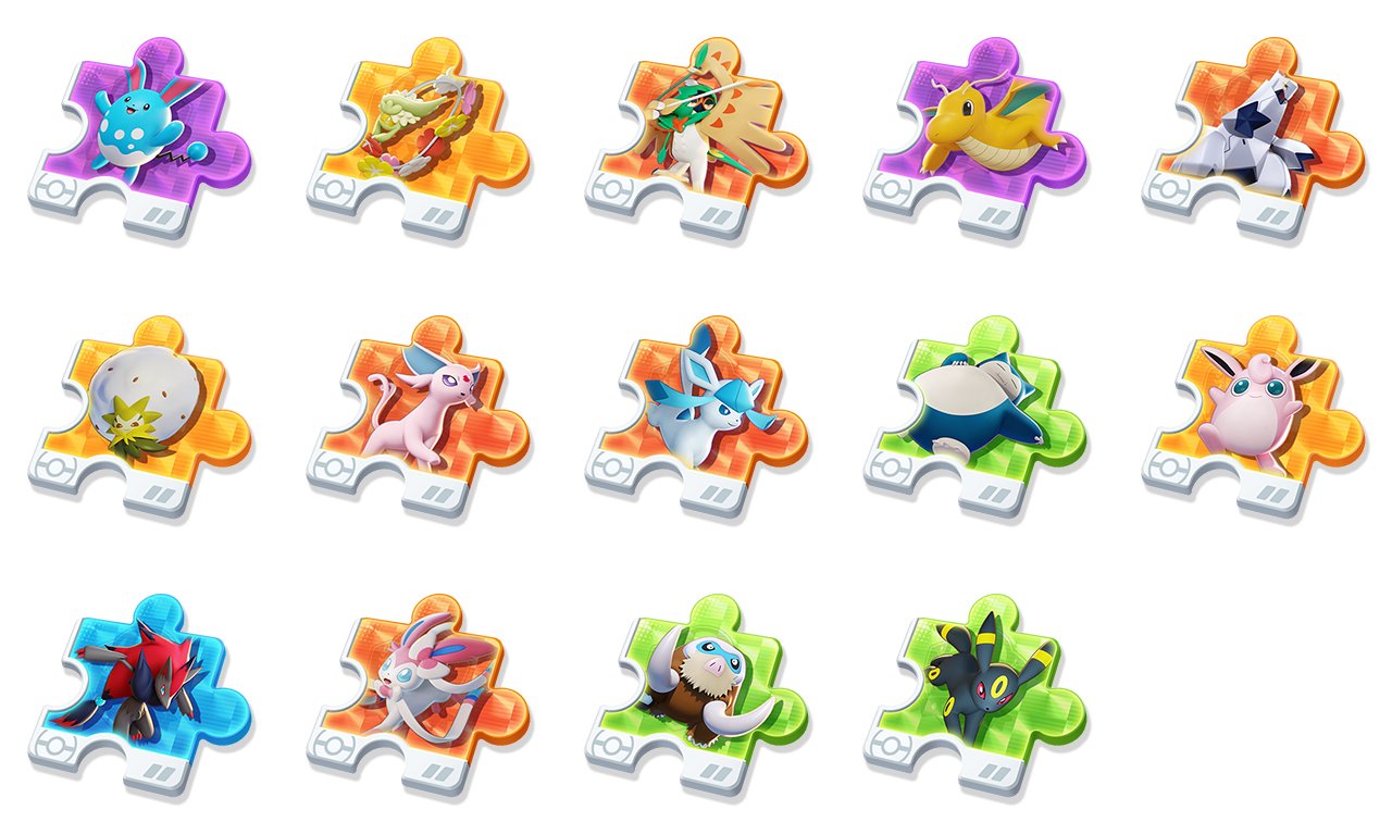 Eevee on Twitter "Pokémon UNITE Datamine Leaks Unite License Puzzle