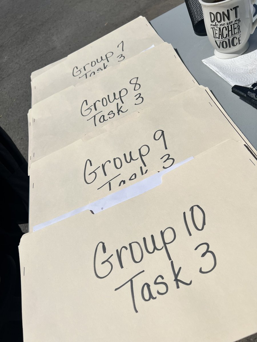 Mrs_M_Brady's tweet photo. Our 6th Grade ELA classes did an “Amazing Race” to get ready for testing next week! @LHMS_Patriots ✏️📖 https://t.co/gjhS6g6zWi