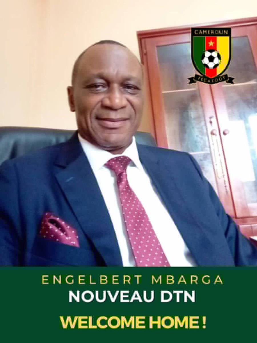 Nicolas_Paez_'s tweet photo. #OFFICIEL 🚨
Comme je vous l’ai annoncé ENGELBERT #MBARGA est nommé officiellement nouveau DTN de la #FECAFOOT !
Bon courage dans ses nouvelles fonctions !
On attend énormément à ce niveau https://t.co/8zjewVv5F4