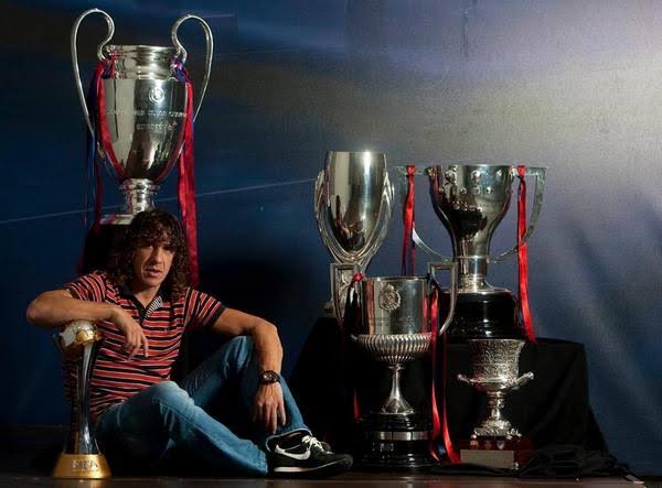 Happy birthday, Carles Puyol. Legend Greatest leader and CB ever. They don\t produce players like him no more 