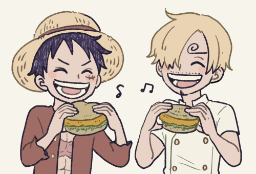 🍔～♪