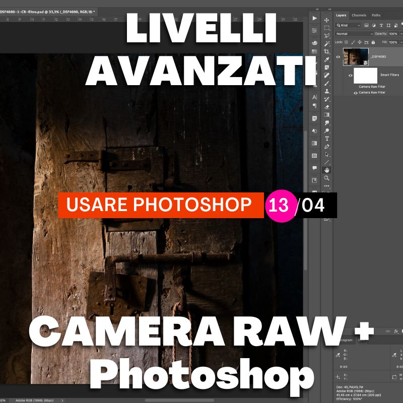 ✅ LIVELLI AVANZATI tra Camera Raw e Photoshop
Il tuo Webinar Photoshop GRATUITO 😎

👉GIOVEDI 13 Aprile ore 19:30

#Photoshop #Lightroom per la tua #fotografia

#fineartphotography #photographyIsArt #fotogiornalismo #photojournalism #streetphotography
 robotti.it/corsi-photosho…