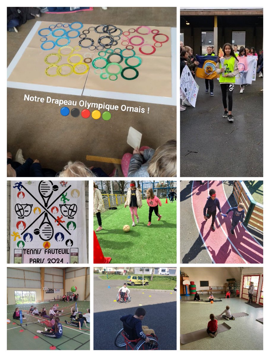 USEP_61's tweet image. Retour sur la #SOP2023
📢 14 rencontres TS et 2 HTS
🏫 22 écoles/asso Génération 2024 dont 64 classes 
☺️ + de 1300 enfants sensibilisés 
🧑🏼‍🦯👩🏼‍🦽Défilé Affiche Anneau Parasport et défi 2024 ont rythmé ces 3 semaines !!
Bravo à tous !! 👏
#inclusuon #partage
@dsden61 @EpsOrne