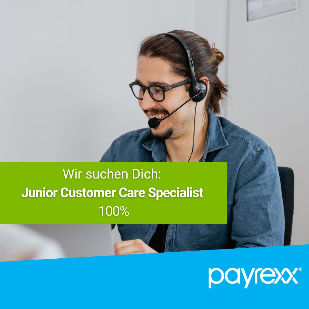 Du besitzt ein gutes technisches Verständnis? Kundenkontakt ist Deine Leidenschaft? Perfekt!  

Als Junior Customer Care Specialist bei Payrexx kümmerst Du Dich um unsere Kundschaft und vieles mehr.  
Stellenangebot ansehen: bit.ly/3Uze98q 

#stellenangebot #kundendienst