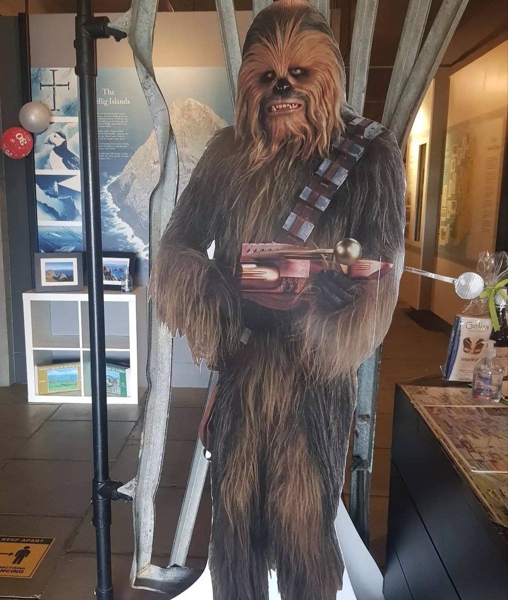 The May the 4th Festival returns tomorrow with the #starwarstreasuretrail. Come in and take a snap with #chewie. Don't forget to tag us to be in with a chance to win some fantastic prizes!

#skelligexperience #starwars #maythe4thbewithyou #theforceisstrong #valentiaisland