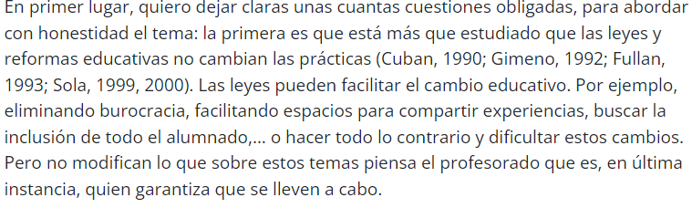 sandrafabio_'s tweet photo. Me ha encantado esta reflexión de Manuel Fernández Navas sobre el papel de las leyes en el cambio educativo.

El artículo en cuestión: https://t.co/3Kw4sc66mr https://t.co/FlhPb32LNz