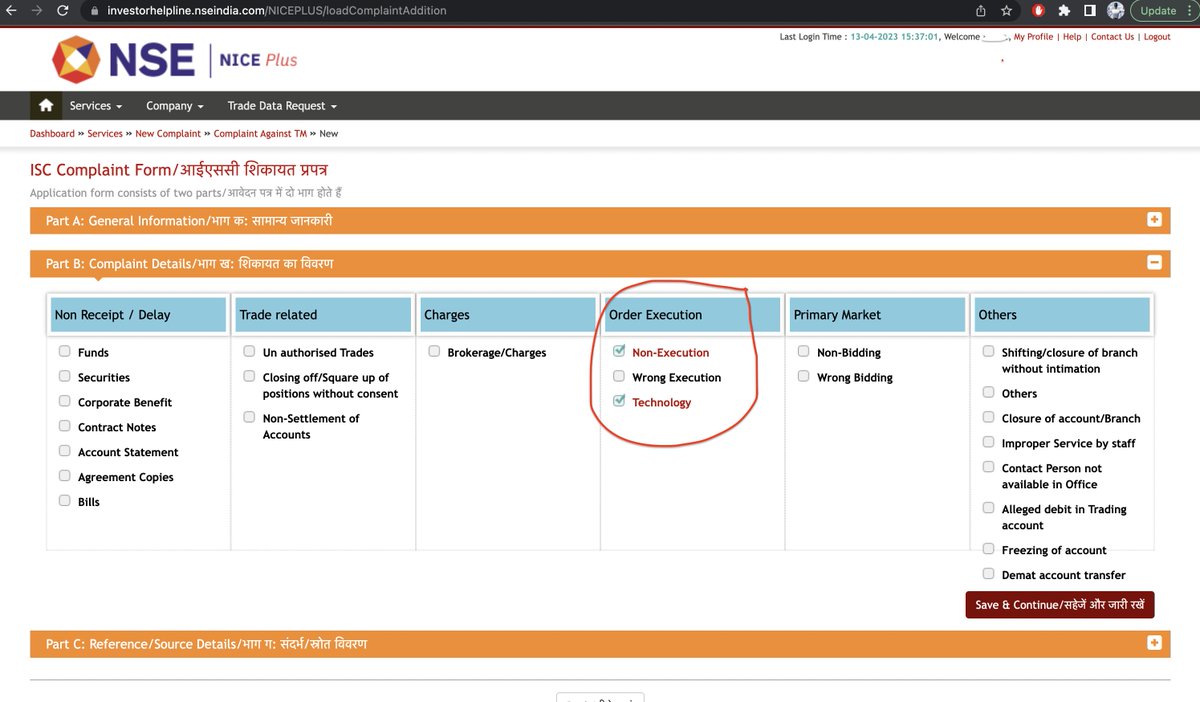 traydarr's tweet image. I have started filling up the complaint form against #shoonya #Finvasia 

If you DONT file a complaint then definitely nothing will happen!
But if you do file, then something may happen! 💪