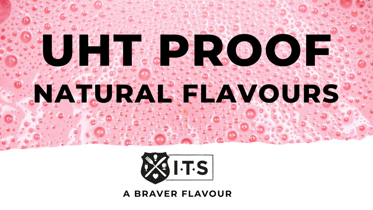 Natural flavours that are fully UHT proofed.

We installed our very own UHT pilot plant to test our unique range of UHT proof natural flavours.

Tried and tested with cows milk and a range of dairy alternative milk options.

itstaste.com/2023/04/12/uht…

#dairy #dairyfree #uht #milk