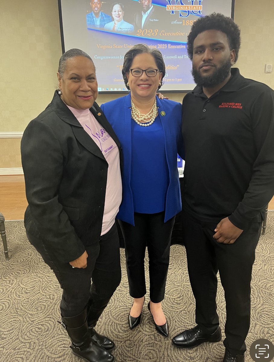 Thank you US Congresswoman Jennifer McClellan for sharing your treasures with The Political Science Speaker Series.  Continue to plant seeds of knowledge and civil engagement.