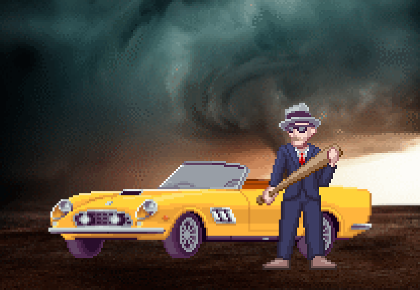 azazelol1337's tweet photo. @YayoCorp good scene, good colors, he should be mindful of the tornado approaching from behind, but a yayo man knows no fear https://t.co/38LvBiSrDj