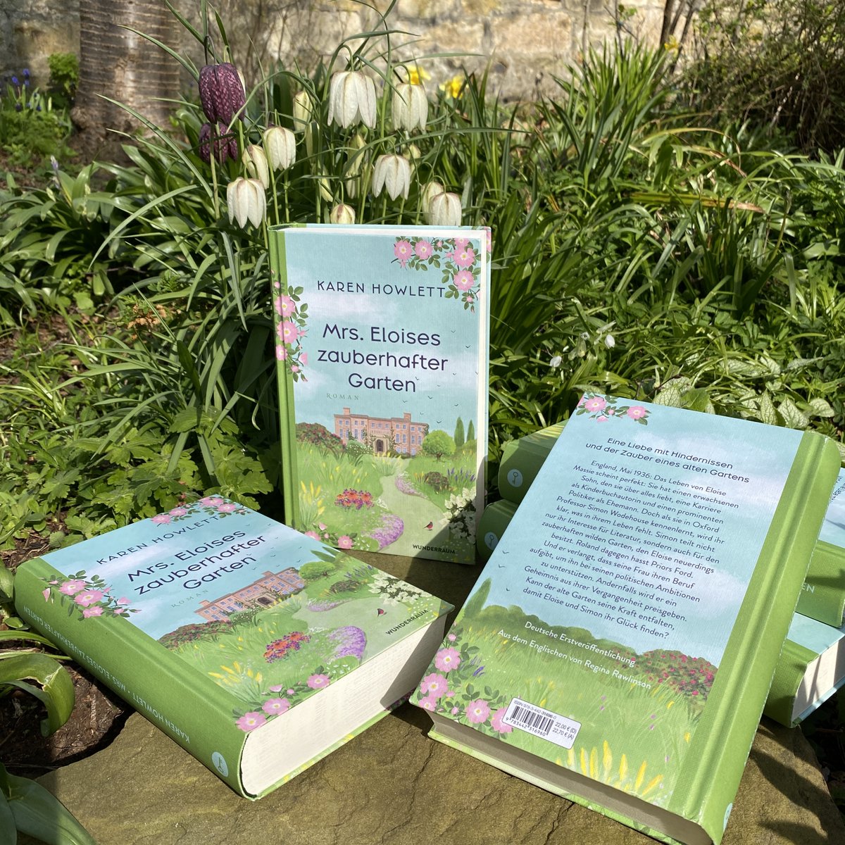 Cornflowerbooks's tweet photo. My novel has gone out in the world! 'Mrs Eloises zauberhafter Garten' - 'The Secret Garden' for adults - is published by @GoldmannVerlag. Go well, little book! https://t.co/c4k6nTrzZp