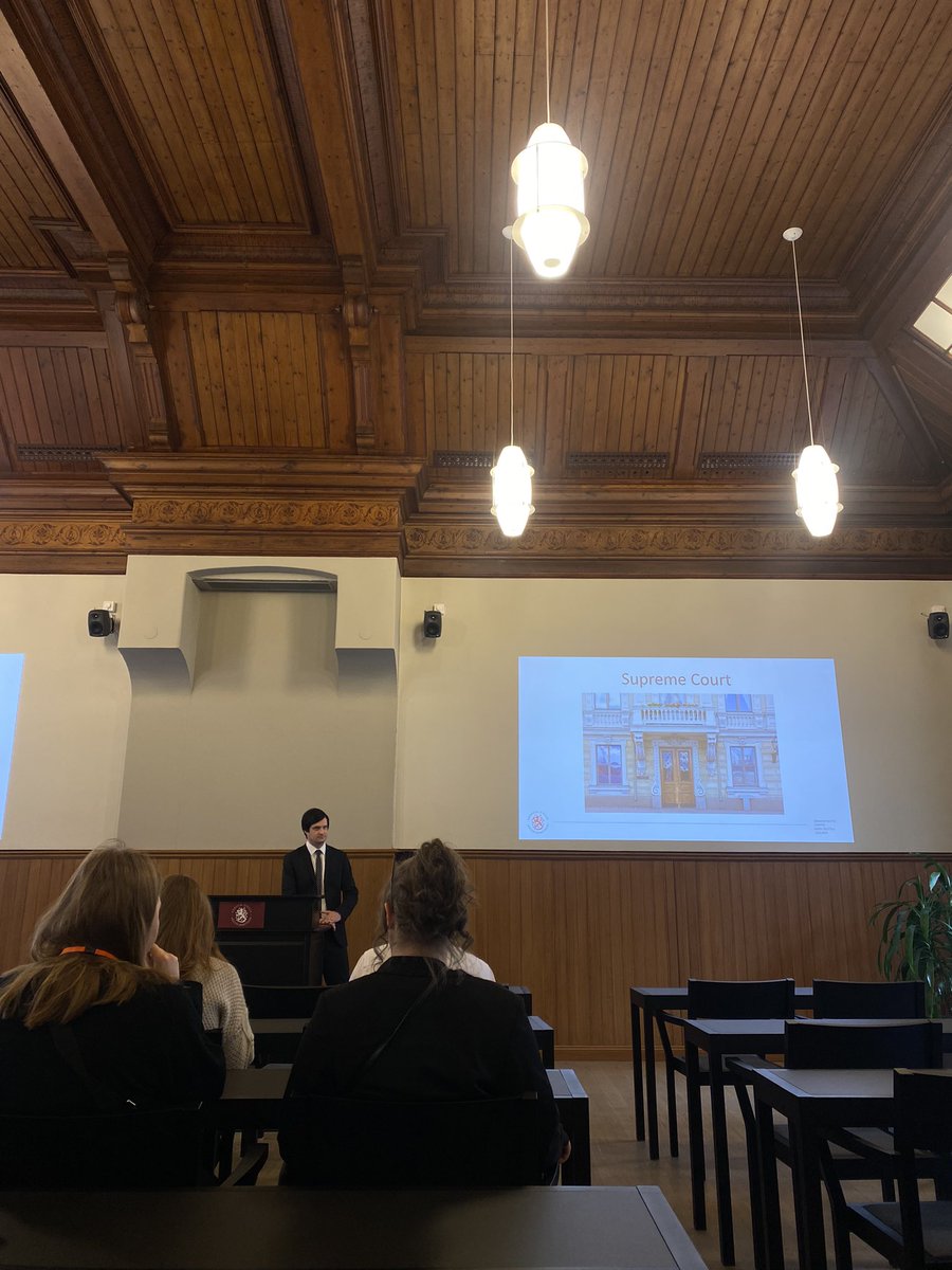 Artikla's tweet photo. Students of Artikla had the chance to see inside the Supreme Court of Finland at the Nordic Week of @Pykalary thank you for having us @korkein_oikeus 😁 https://t.co/cslDrrs7SM