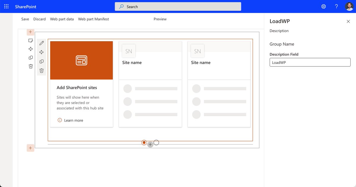 franzinifabio's tweet image. Would anyone be interested in an example of a Web Part that implements a way to render other Web Parts based on their manifest? Let me know and I&apos;d love to share it with you! #SharePoint #SPFx #WebPart #PnP #SharingIsCaring