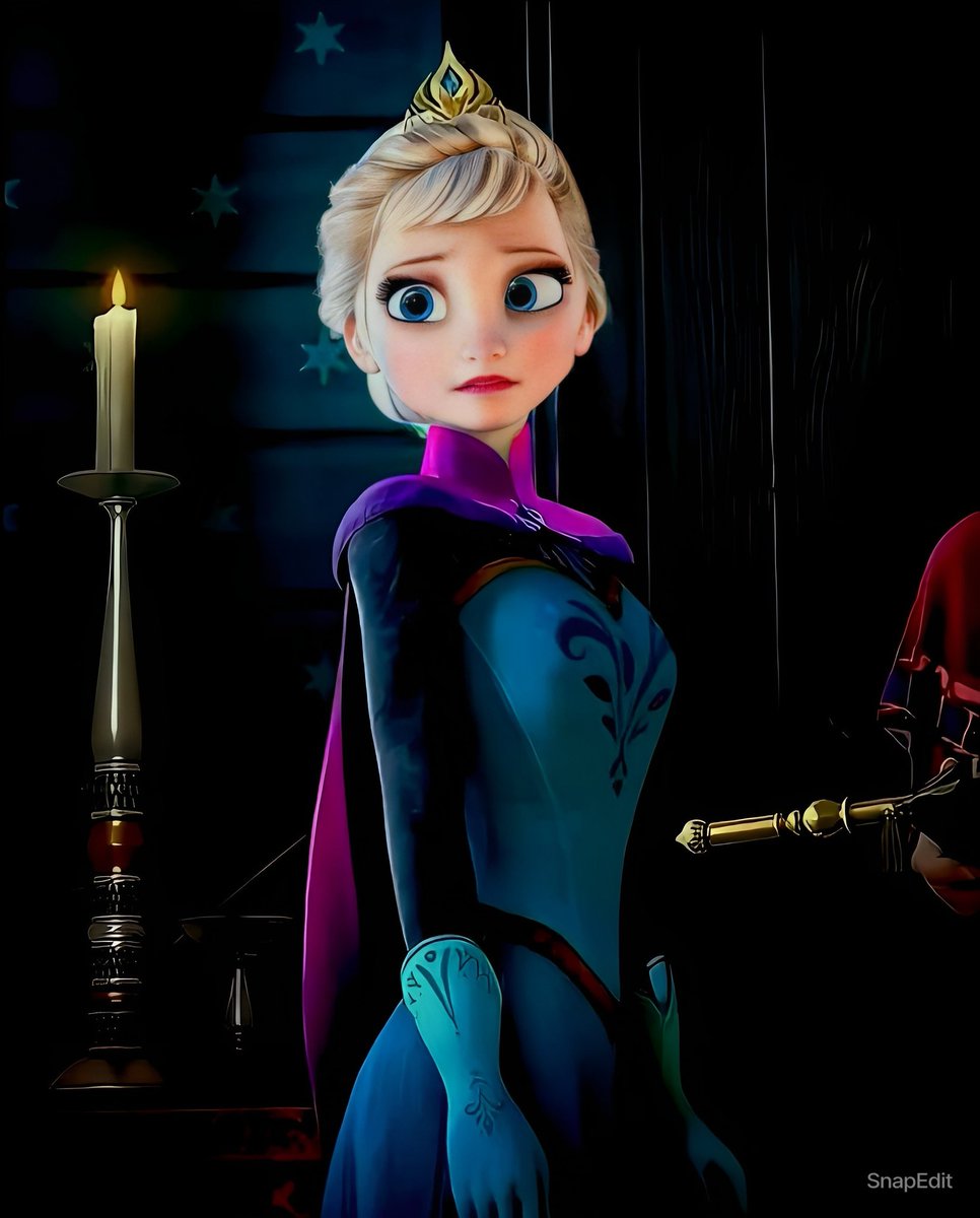 The snow queen Elsa 👸 🥶 #frozen #frozen2