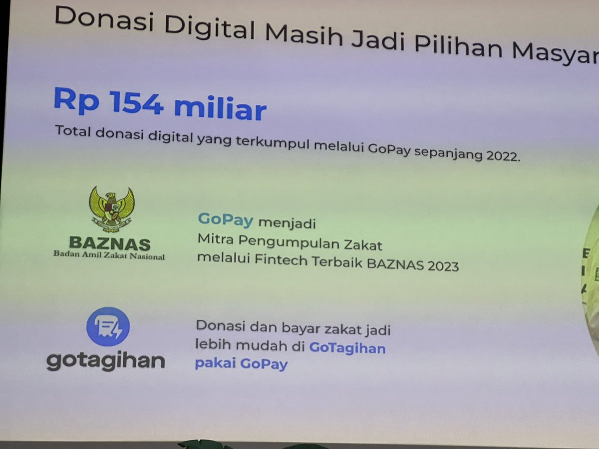 riyardiarisman's tweet photo. Btw, selamat ya buat @gopayindonesia karena menjadi Mitra Pengumpulan Zakat melalui Fintech Terbaik BAZNAZ 2023 π
#BukberGoTo #LengkapiRamadan https://t.co/NVoupEf00a