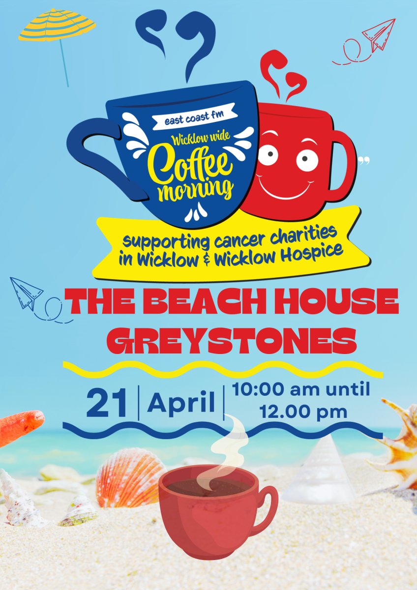 Greystones Cancer Support (@greystonescs) on Twitter photo Support your local #CancerSupport #CoffeeMorning in #Wicklow <a href="/eastcoastfm/">East Coast FM</a> Support your local #CancerSupport #CoffeeMorning in #Wicklow <a href="/eastcoastfm/">East Coast FM</a>