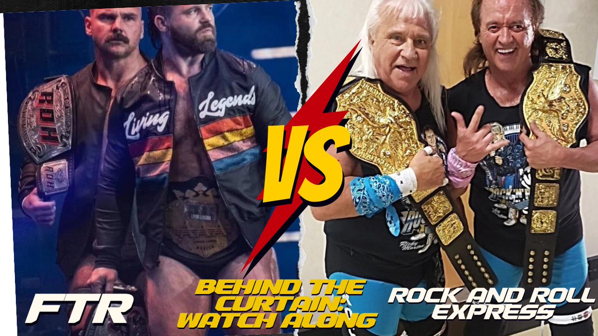 Good morning friends of CCP Podcasting- @JohnCableNBF and I are back with another watch along featuring FTR vs The Rock and Roll Express from Big Time Wrestling:   youtu.be/9TLzXfdqt0o