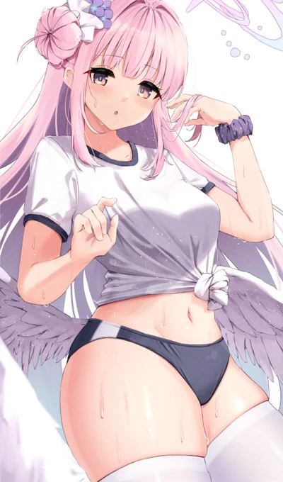 属性盛り体操服ミカ様#ブルアカ 