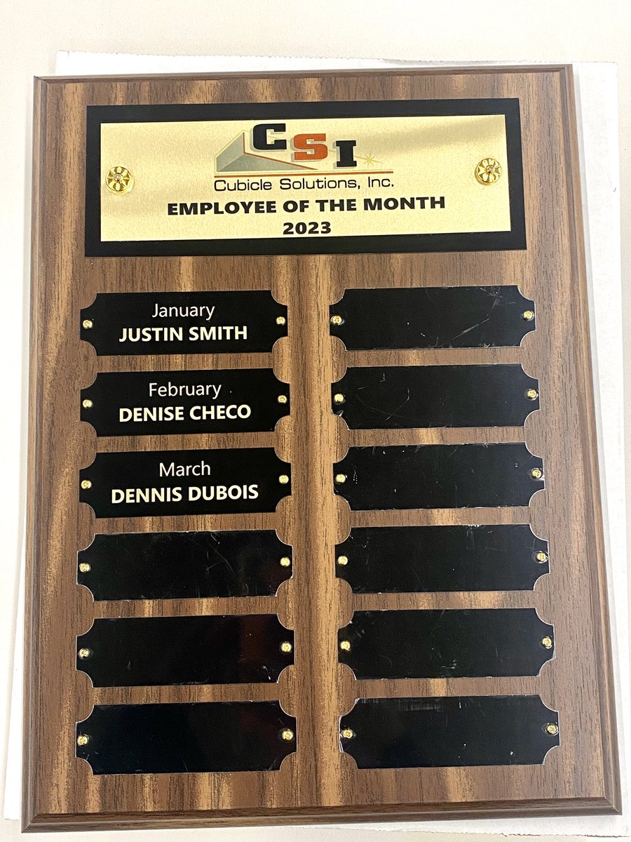 CsiCubicle's tweet photo. There’s never a better way to start or end your work day than to gather the team Collectively, we recognized some superior work done and a few individuals who stood out these past few months, garnering #EmployeeoftheMonth Congratulations!
#noiinteam #CSI #bestcrew https://t.co/HXxli3aXD1