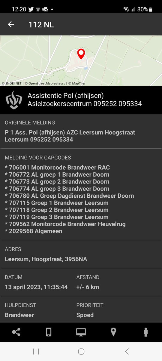 NWolterink's tweet image. #Lifeliner3 inzet in  #Leersum hij is geland bij de snelweg bij #Maarsbergen