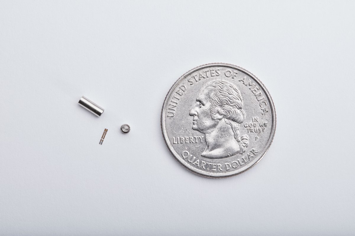 CMU_MoonArk's tweet photo. t-minus 21 days - A quartz resonator similar to that in a wrist watch that pulses with electrical current to provide kinetic energy in the Ether Chamber. By Michael Haener and the @Shinola design team https://t.co/KZoyqXDTH7