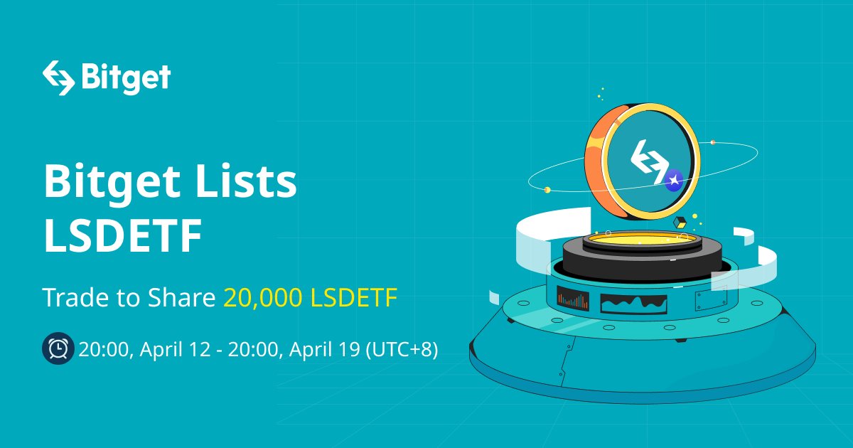 bitget's tweet photo. Bitget launches spot #LSDETF — trade to grab a share of 20,000 LSDETF

🔥Trade LSDETF / USDT to grab a share of 20,000 #ARBETF. https://t.co/sQ92sJTswu

How to join - https://t.co/Qx9EUv3poG https://t.co/uzrCXMDw3F