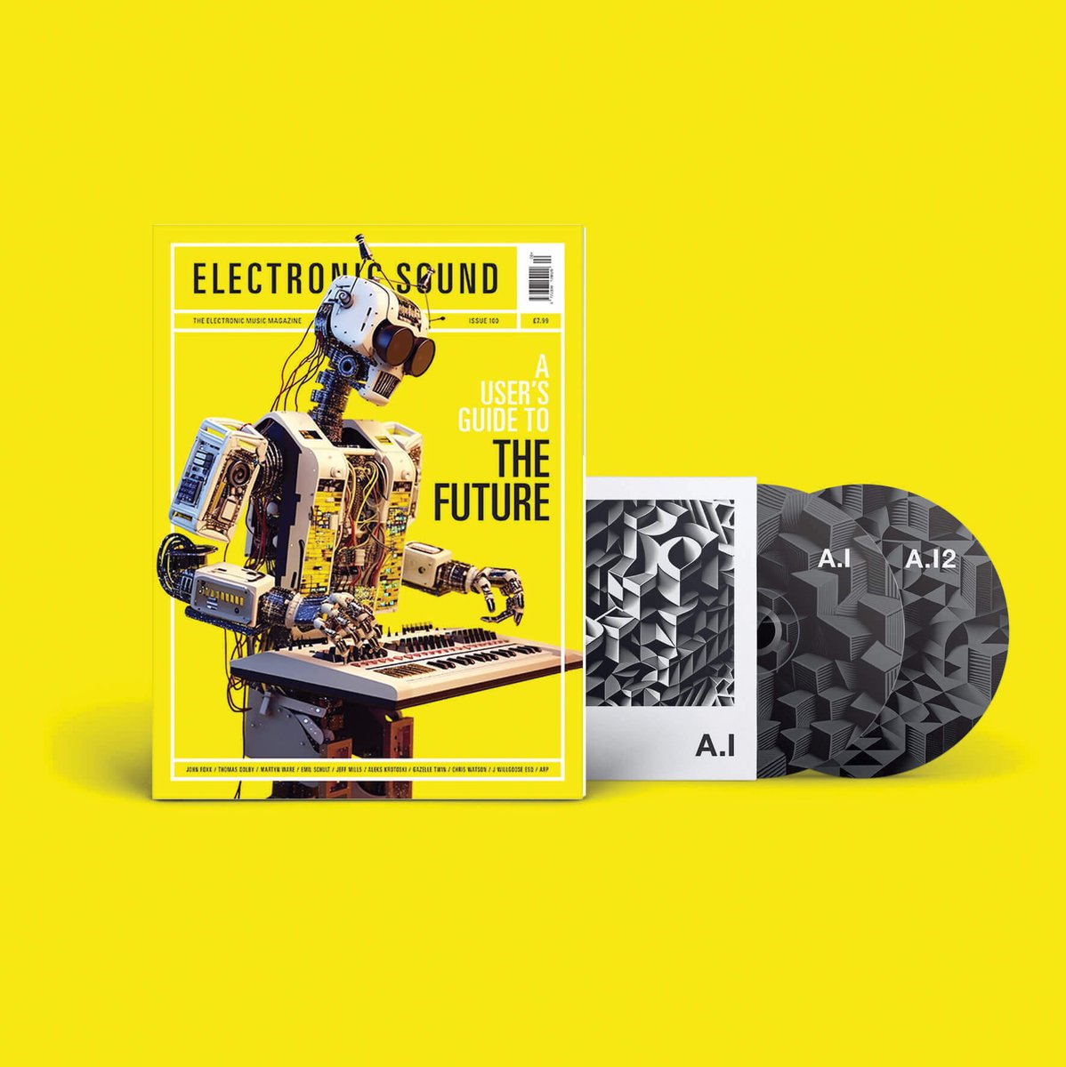 ElectronicMagUK's tweet image. ISSUE 100 OUT TODAY! This month’s Electronic Sound is a special edition based around the theme of THE FUTURE and we have a fantastic double CD featuring 23 tracks – 10 of them previously unreleased – to accompany the issue. Get your mag+CD bundle now at electronicsound.co.uk/shop