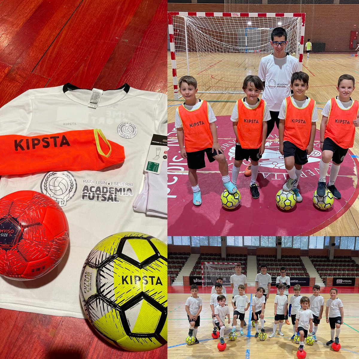 jeseverri77's tweet photo. Semana de campus en Academia Fútsal RafaUsín&amp;Eseverri de la  mano de @DecathlonES 

Diversión y aprendizaje!!!😀😀⚽️⚽️

@rafausin10 
@DecathlonES 
@timesportsd 

#aprendeconlosmejores https://t.co/5BlWwGU04n
