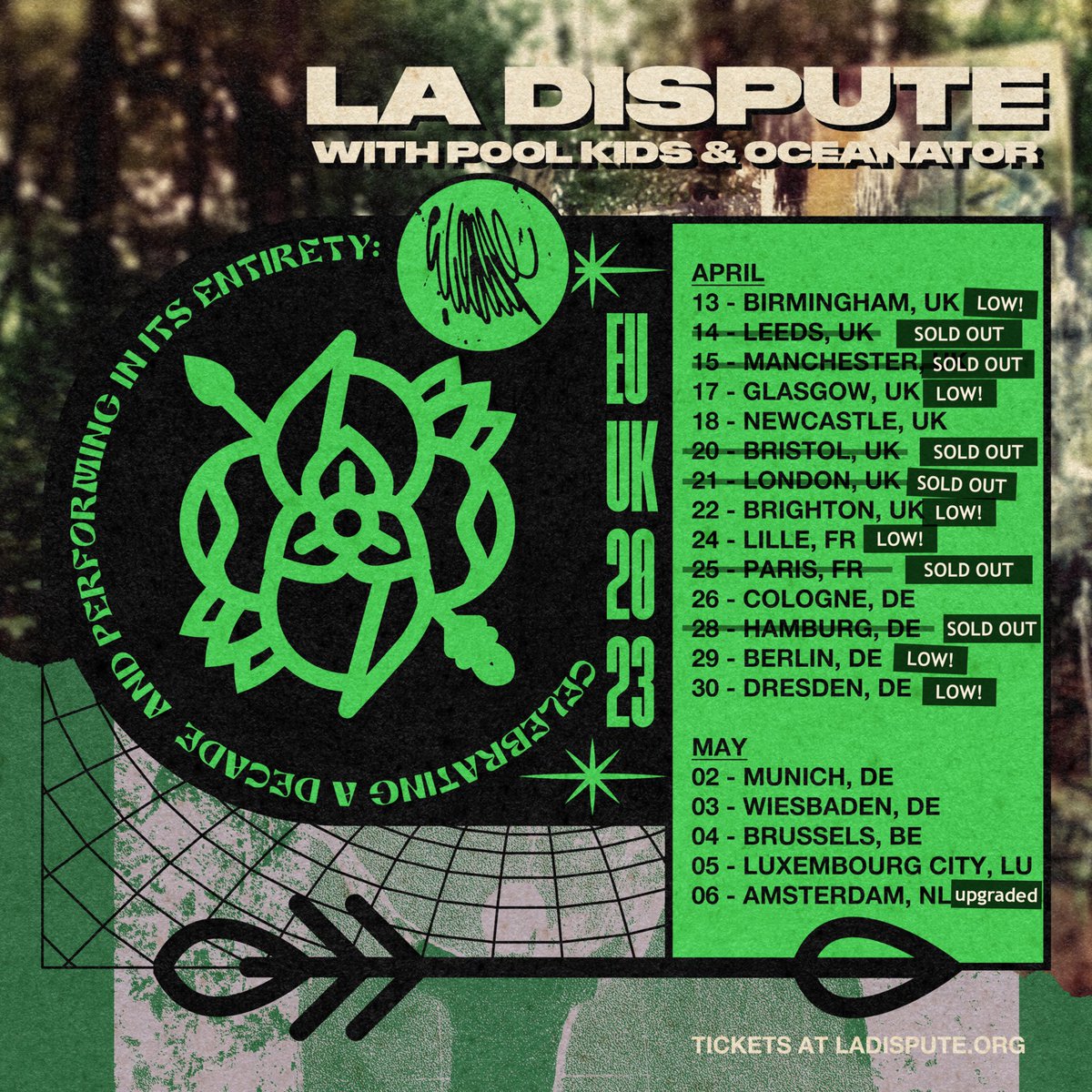bsmrocks's tweet photo. The absolute dream lineup of @ladisputeband @poolkidsband and @oceanator gets going tonight in Birmingham! https://t.co/lYqIXLCiZq
