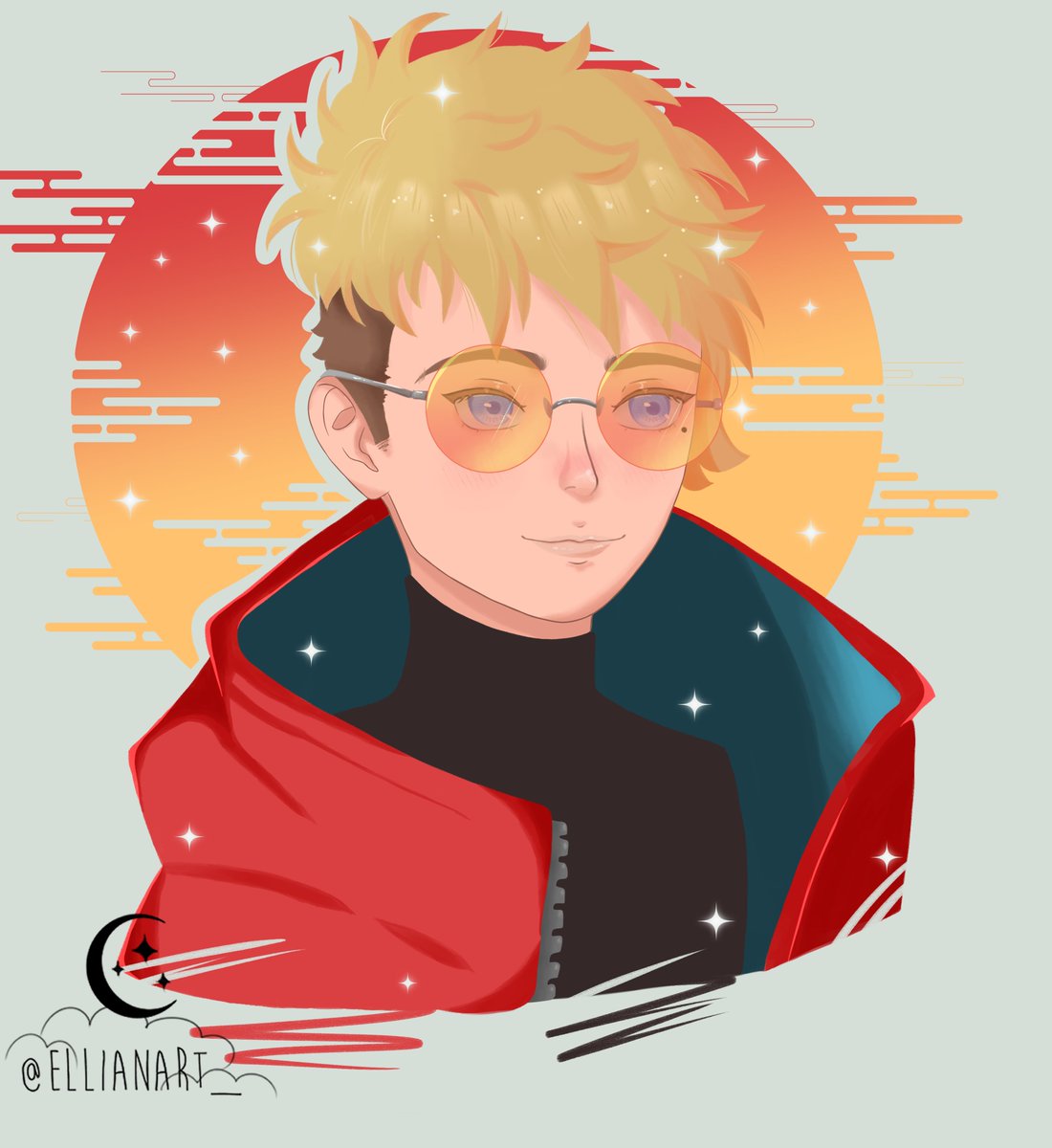 Ellianart_'s tweet image. Babygirl ✨ my sweet boy🧡

#vashthestampede #vash #trigunstampede #fanart