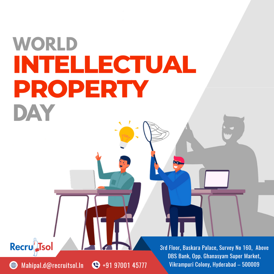 Recruitsolin's tweet image. Wishing you all a happy and inspiring World Intellectual Property Day!
#worldintellectualpropertyday #worldintellectualpropertyday2023 #worldintellectualpropertyorganization #WorldIPDay #Innovation #IPRights #Patents #Copyrights #InnovateForABetterFuture #CollaborateForInnovati