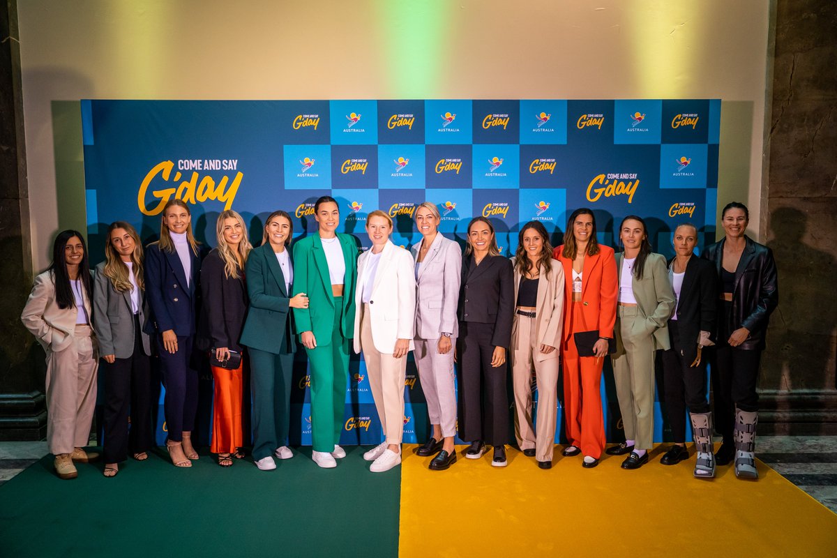 TheMatildas's tweet photo. Lights, camera, (almost) action 🎬

We get a sneak peek of @DisneyPlus' upcoming documentary - Matildas: 'The World At Our Feet'.

#WeAreMatildas https://t.co/er2EbuTK5P