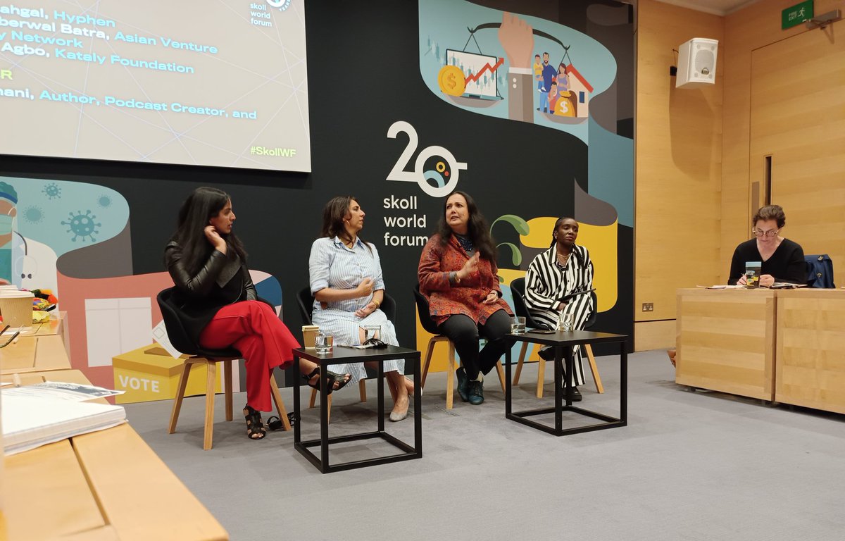 kuhanpathy's tweet photo. Naina, CEO @avpn_asia shared a deep and thoughtful quote on #impactinvesting in Asia, "Philanthropy is a way of life in Asia &amp; has changed life where it's needed the most. It's perceived as a manufacturer of karmic credit for the next life." Brilliant! #SkollWF #socialenterprise https://t.co/yEhG3WDEr8