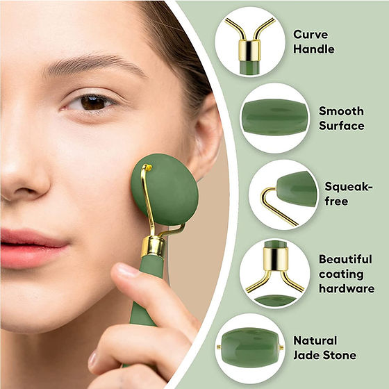 AlphaDevice's tweet image. Jade Roller with Gua Sha Tool | Face Massager

Jade Roller Face Massager For Women
100% Natural Jade Stone Facial Roller

Buy Now 🛒
alphamassagedevice.com/product-page/j…

#beauty #makeup #jaderoller #facialmassager #massager #facemakeup #facial