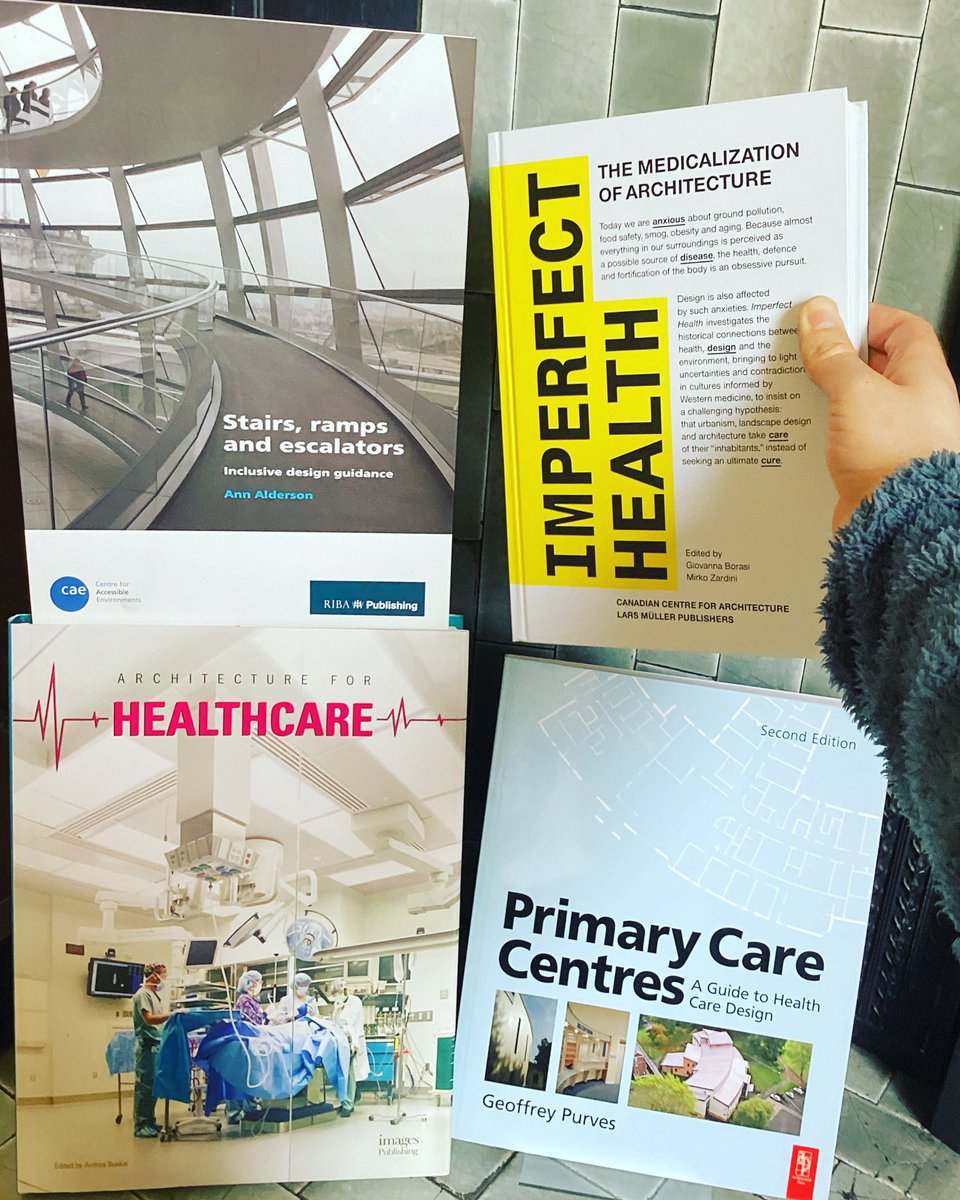 BookshopRIAS's tweet photo. Health is at the forefront of modern architectural design 💚💙This collection explores the process of planning and designing buildings for frontline medical practice, finding inclusive solutions to the complexity of today’s health problems.🏥🩻
#riasbookshop #health #healthcare https://t.co/dCBxgwwoZ3