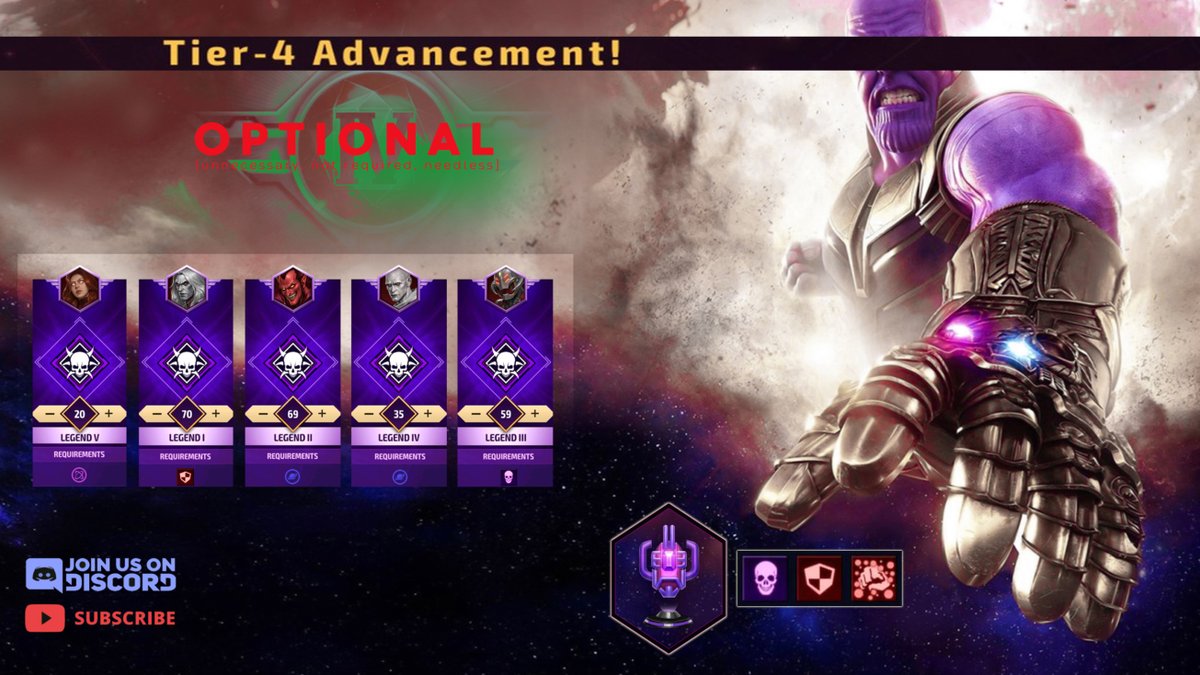 Deathproof_Hs's tweet image. Testing THANOS [T3, lvl 80] at the hardest PVE content Ι could, with a ctp of rage. I hope I made you see if he's worthy to spend on him or not. Εnjoy! 
youtu.be/mKsr-WgcWL4

#deathproofmff #marvelfuturefight #mff  #marvel #netmarble #youtuber #mffcontent #mffaccount #t3 #ctp