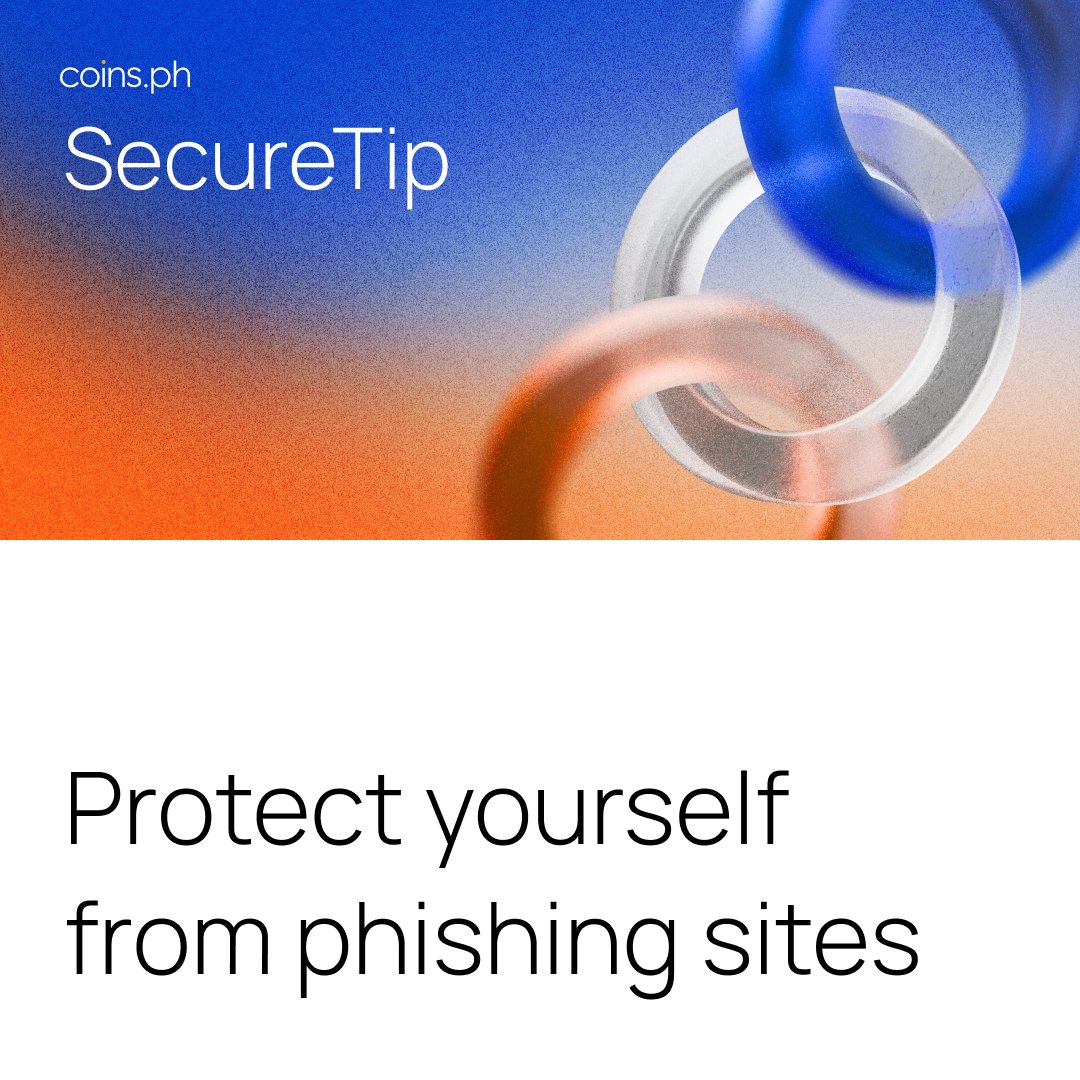 coinsph's tweet photo. #SecureTip: Beware of phishing sites!
Secure your account and make sure you only log in to the official https://t.co/ehQWvZk9FW and Coins Pro websites. Double-check the URL before clicking!
Our official domains are:
https://t.co/91FNl8VpFG
https://t.co/cguOFrODTc https://t.co/gAm7Fk3OXr