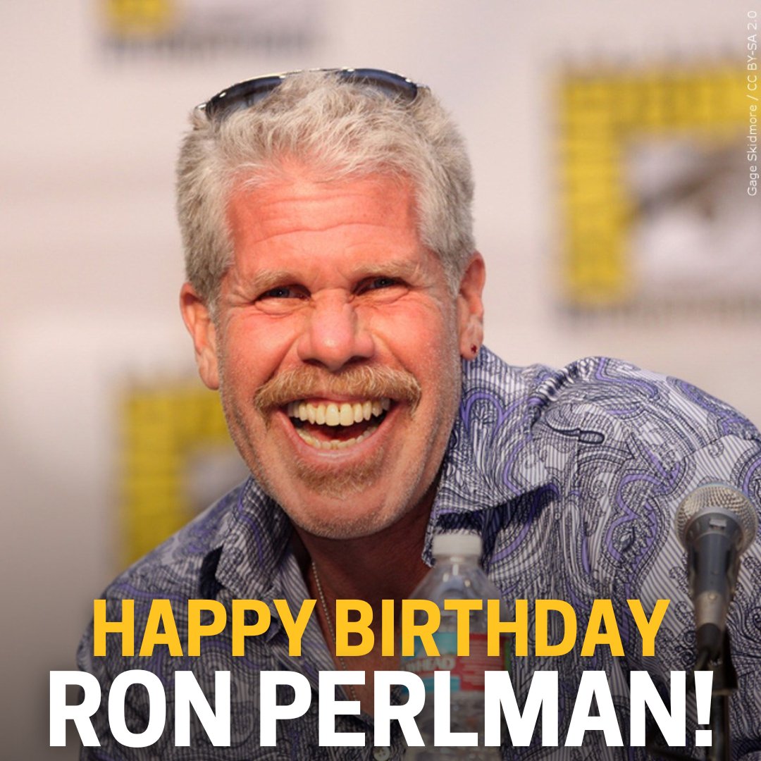 Happy 73rd Birthday, Ron Perlman! 