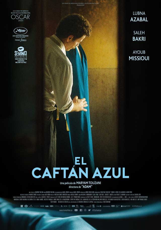📷 Aquest diumenge cinema amb la pel·lícula "EL CAFTÁN AZUL", dirigida per Maryam Touzani.
.
📷 Diumenge 16 d'abril.
📷 A les 18:00h.
📷 La Sala
.
📷Gènere: Drama | Homosexualitat
📷PaÏsos: Marroc
📷 NO RECOMANADA PER A MENORS DE 12 ANYS
.
📷Tràiler: youtube.com/watch?v=xMewZD…