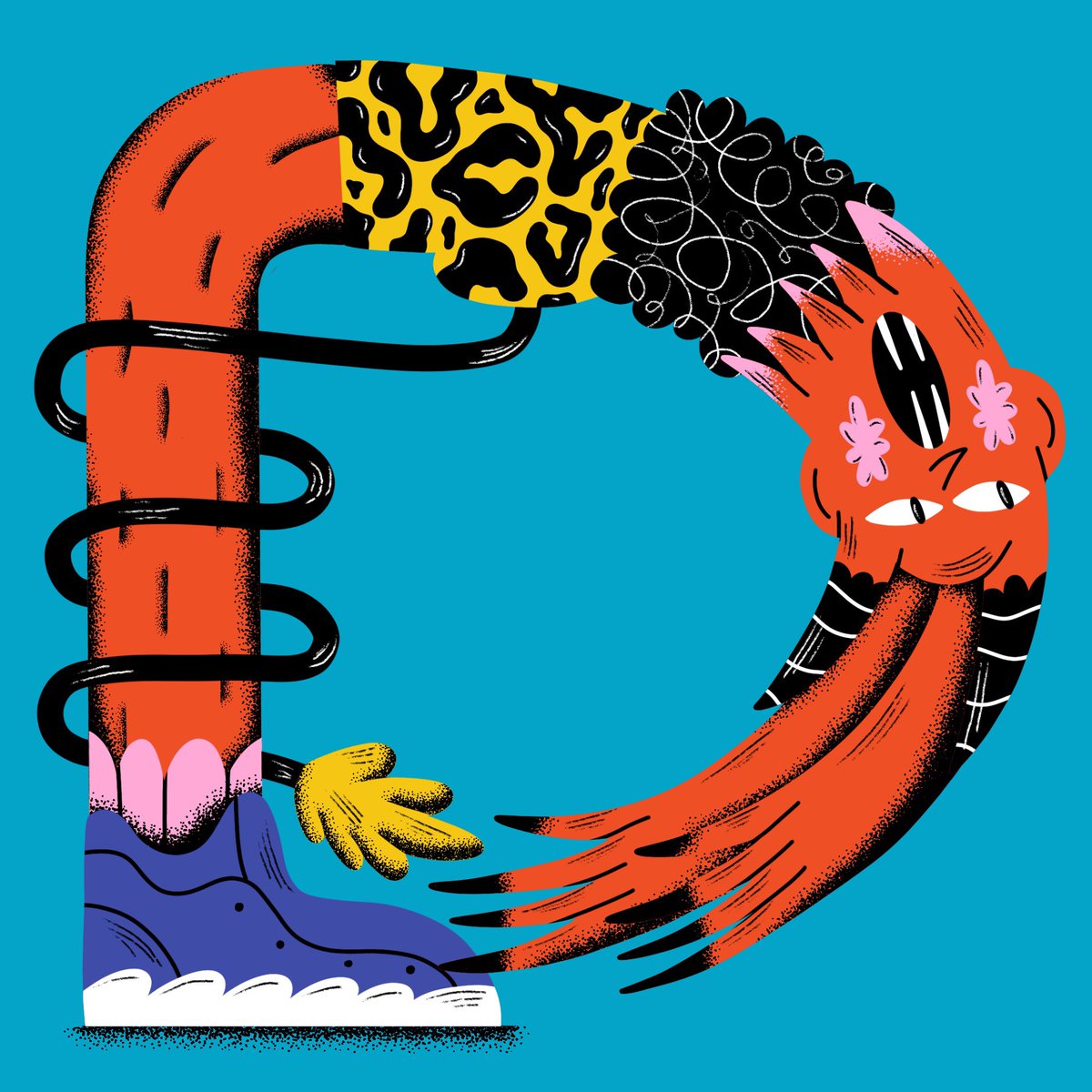 D is for Demon 
for <a href="/36daysoftype/">36 Days of Type</a> #36DaysOfType #36days_d