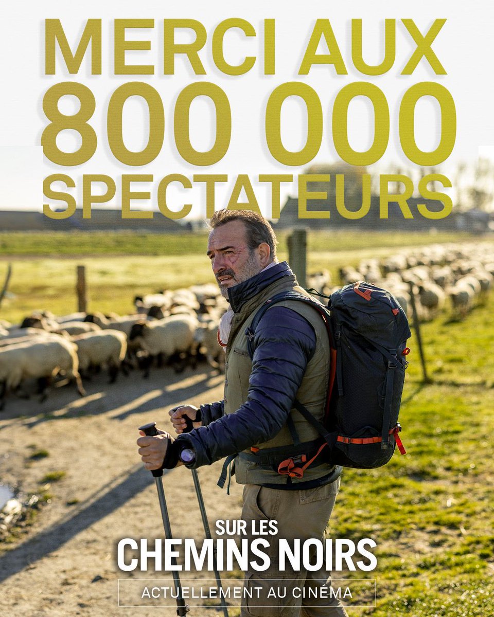 #SurLesCheminsNoirs continue sa route 🥾

Avec Jean Dujardin, d'après le récit de Sylvain Tesson (éditions <a href="/Gallimard/">Gallimard</a>), actuellement au cinéma

Un film de <a href="/DenisImbert/">Denis Imbert</a>

@apollo_distrib <a href="/TF1/">TF1</a> <a href="/EchoStudioFR/">Echo Studio FR</a>