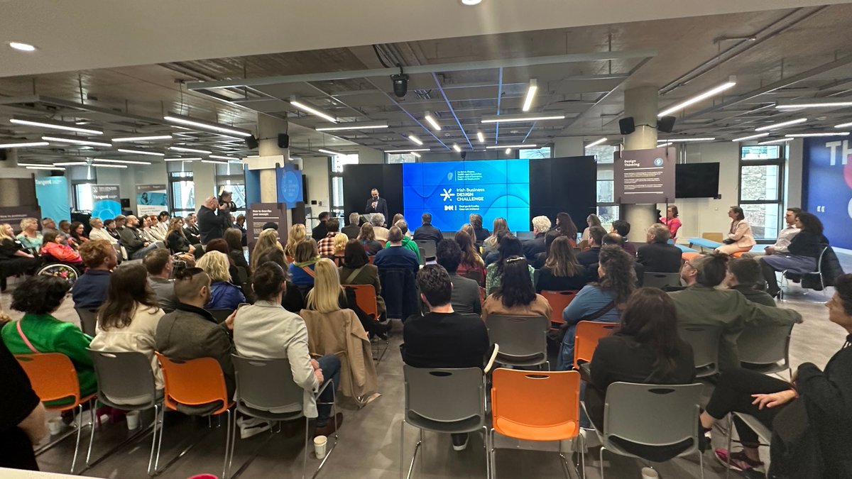 TCDPortal's tweet photo. It was incredible to see creatives from all across the country today at the annual IBDC Awards @DCCIreland.
Honoured to have Minister @nealerichmond speaking at the event.
Congratulations to all who participated 🌟
@rsteenireland
#irishdesignchallenge #sustainabledesign https://t.co/vVjRiv5fzr
