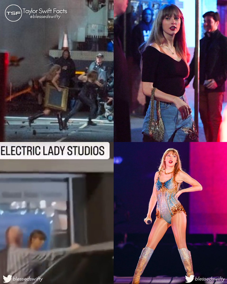 blessedswifty's tweet photo. Taylor Swift during her 1 week break:

— Filmed a music video in Liverpool, UK (with Taylor Lautner and Joey King)
— Had dinner birthday party with Jack Antonoff &amp; Jennifer Lawrence at Via Carota in NYC
— Recorded new music last night
— Back on tour tonight https://t.co/123cBTjhsP