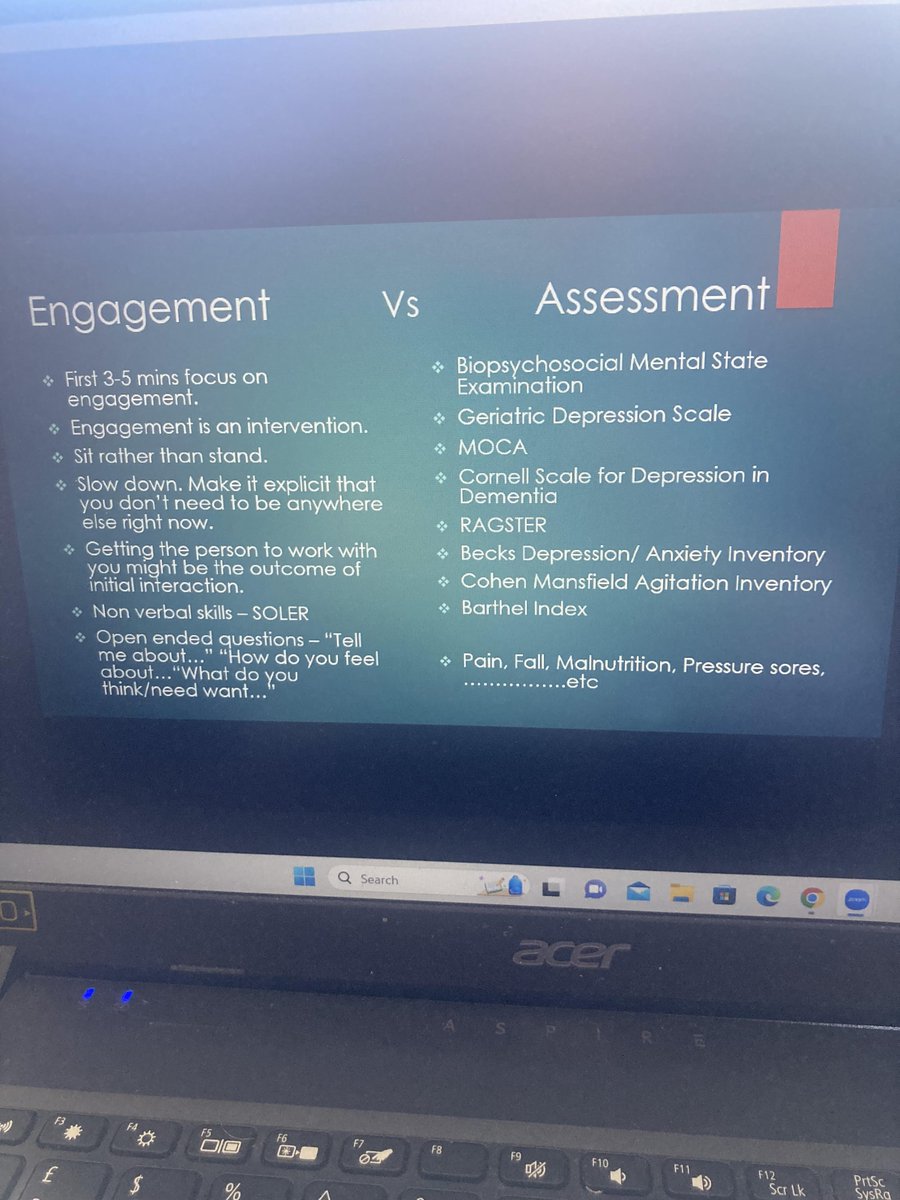 Timmy Frawley (@timmy_frawley) on Twitter photo I also really liked this slide exploring the Mental Health Nursing role in Engagement and Assessment. For me, this beautifully captures the value of Mental Health Nursing and why it's worth championing.<a href="/clareflanagan05/">Clare Flanagan</a> I also really liked this slide exploring the Mental Health Nursing role in Engagement and Assessment. For me, this beautifully captures the value of Mental Health Nursing and why it's worth championing.<a href="/clareflanagan05/">Clare Flanagan</a>